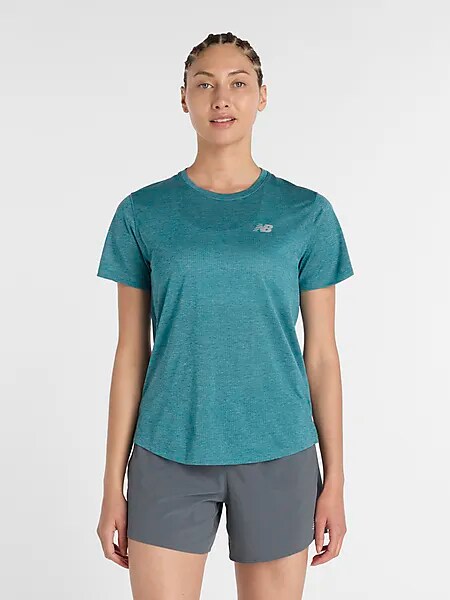 NEW BALANCE W Легкая атлетика с коротким рукавом