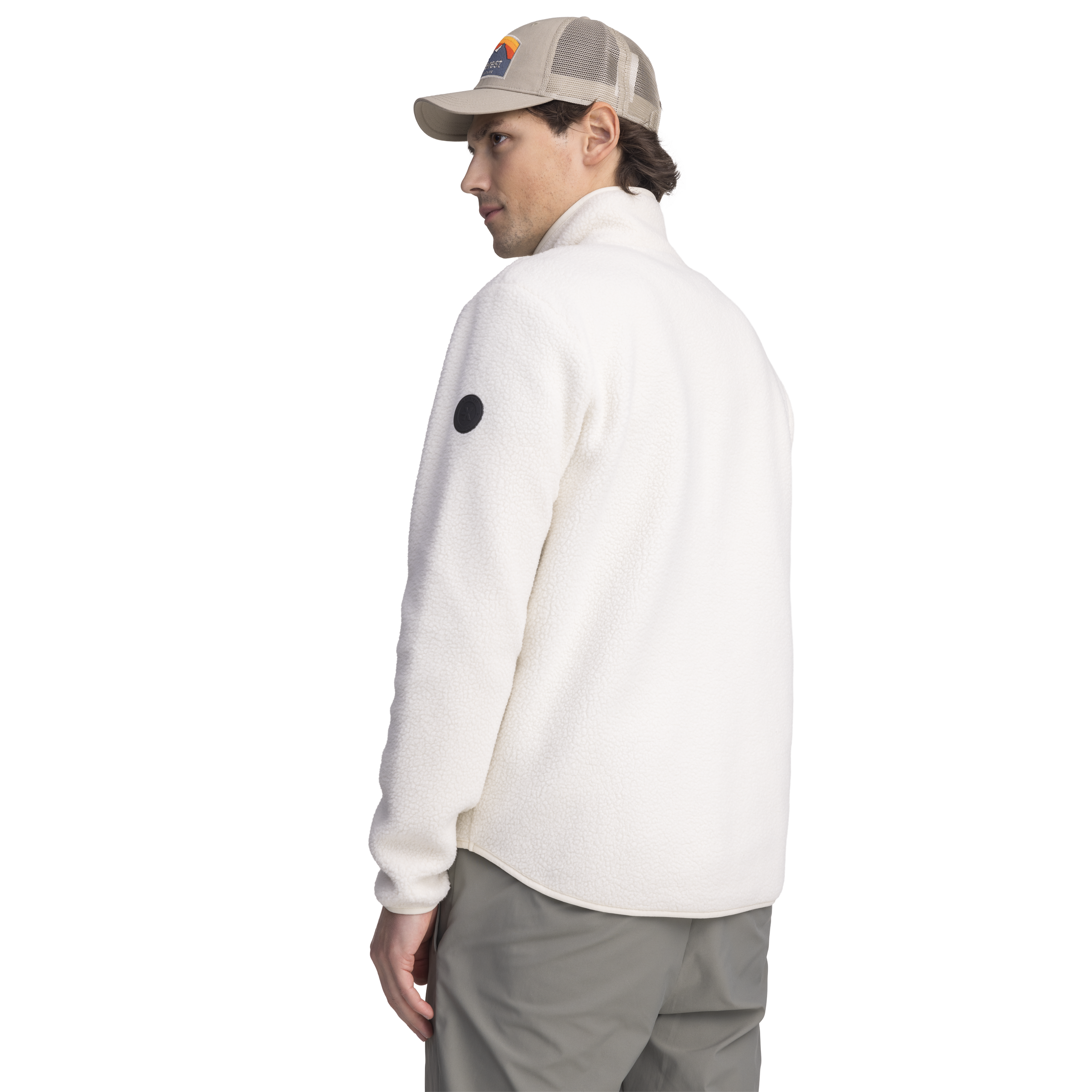 EVEREST, M Pile Zip Shirt