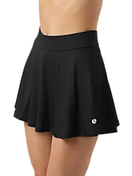 W Ace Jersey Skirt - Black Beauty Model01 Small1x1