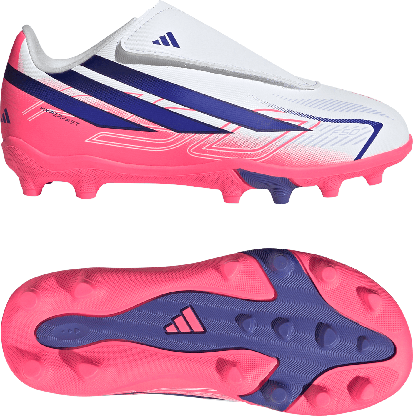 ADIDAS, F50 HYPERFAST CLUB VEL FG/MG C JR