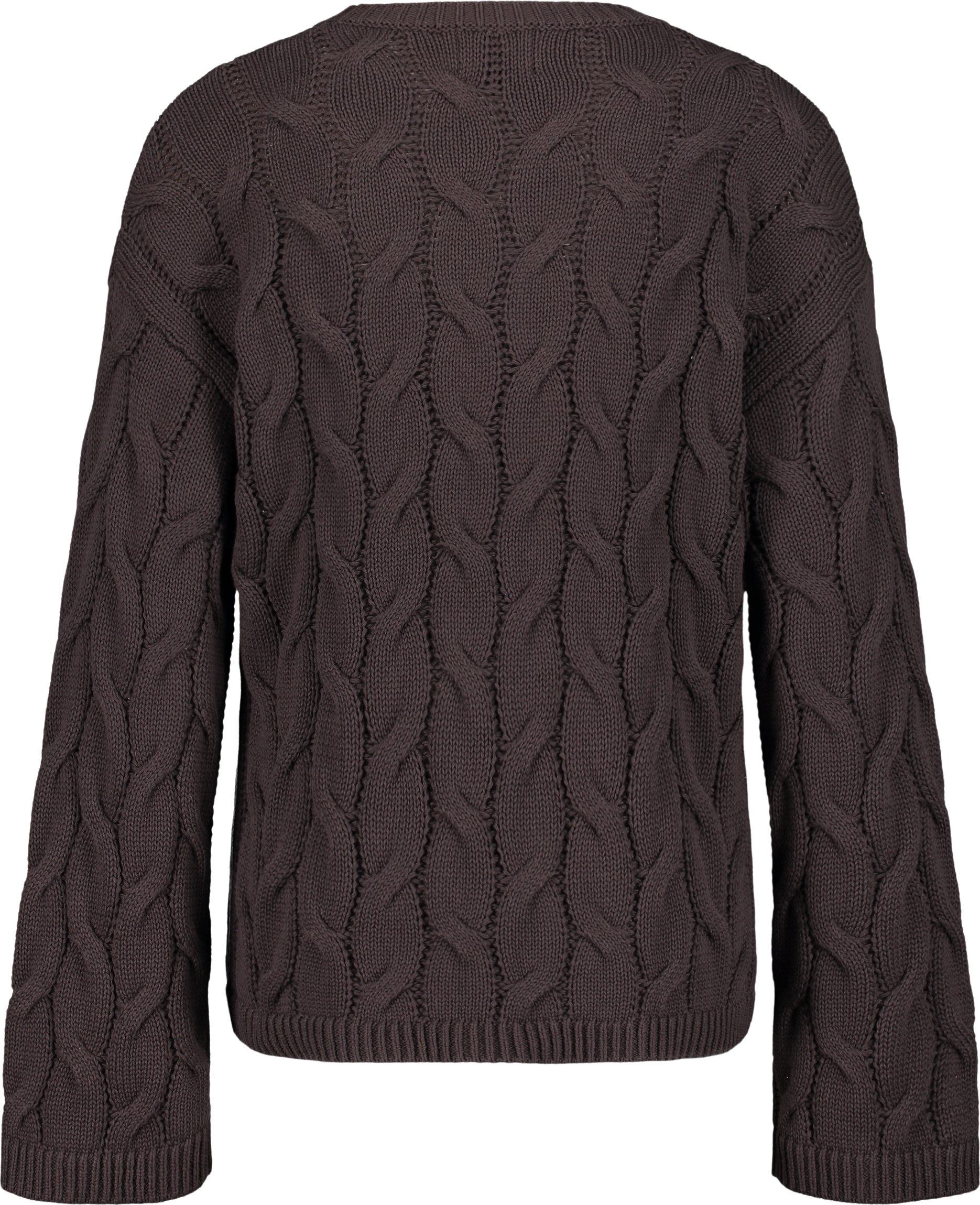 RACE MARINE, W CABLE KNIT SWEATER