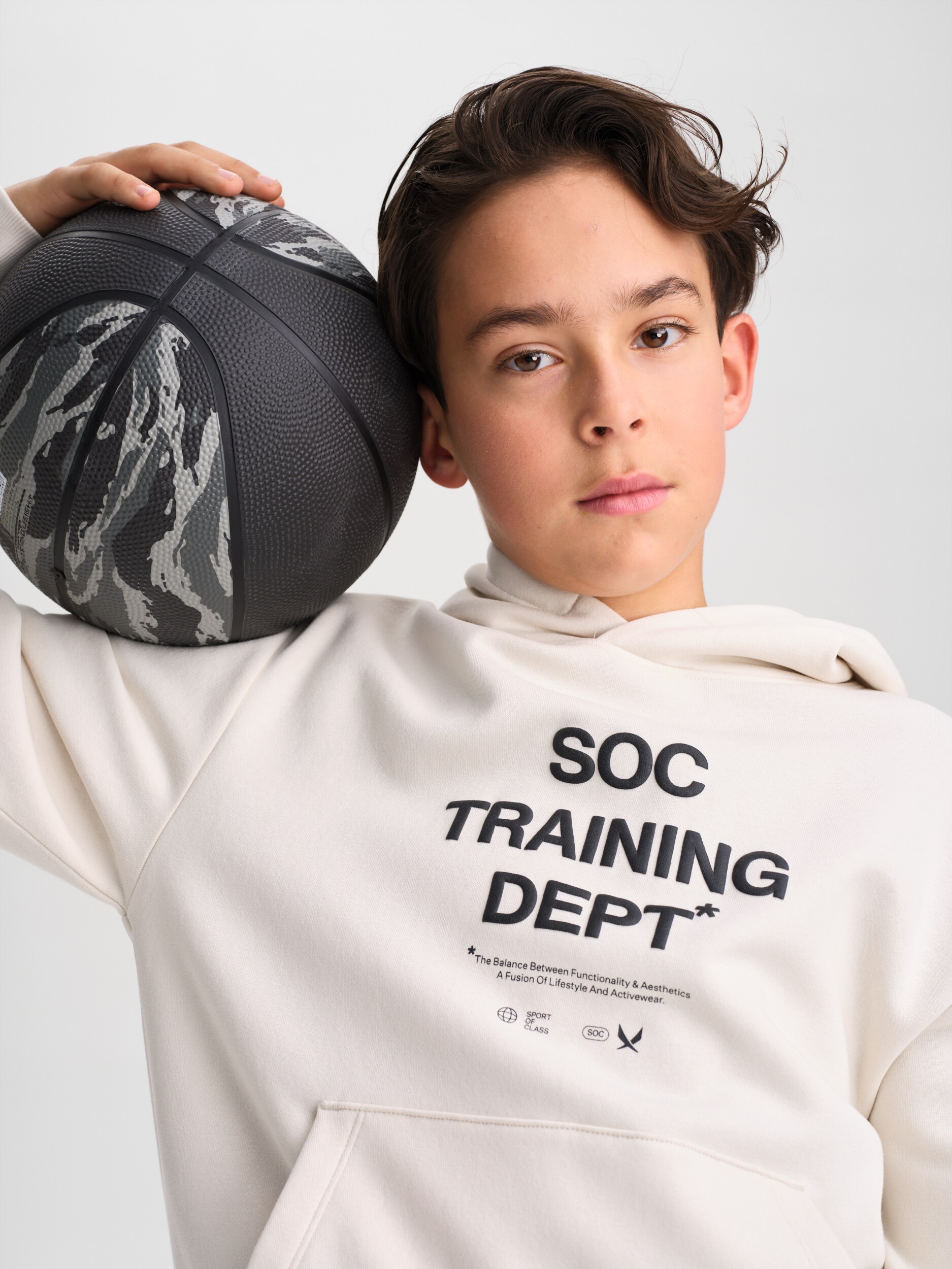 SOC, J VARSITY SWEAT HOOD