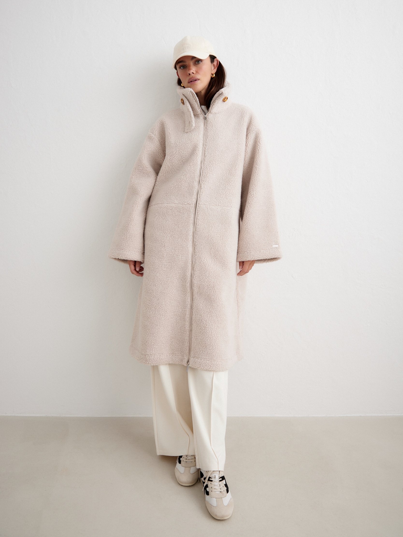 AIM&acute;N, W PILE COAT