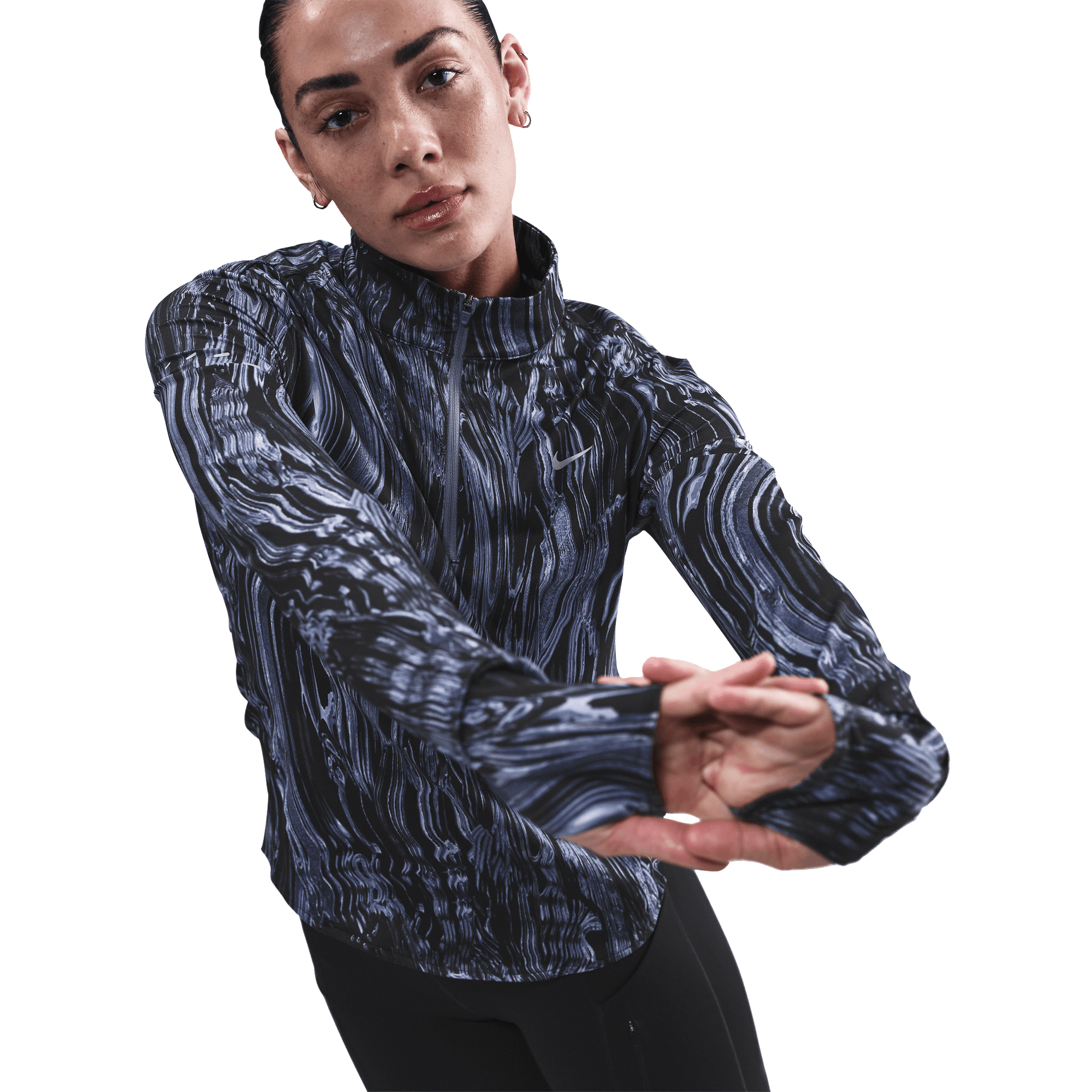 
NIKE, 
W Swift Top Dri-FIT Half Zip, 
Detail 1
