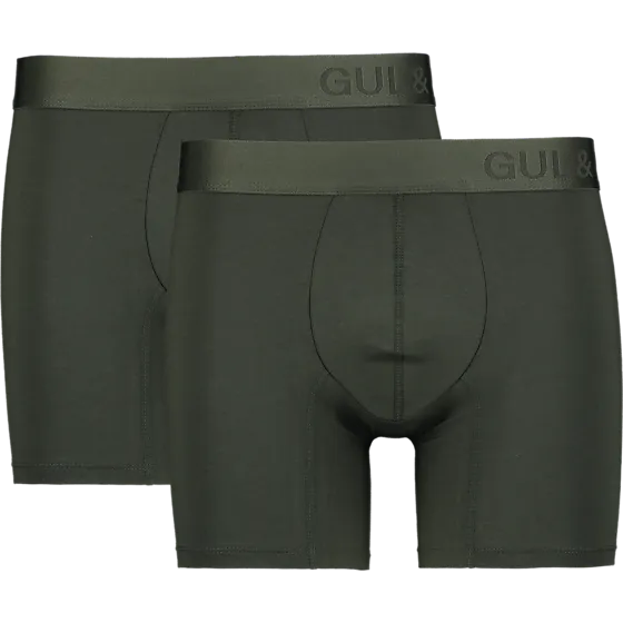 707641102102 GUL&BLÅ  2-P Soft Modal Boxer M 707641102102 GUL&BLÅ 2-P Soft Modal Boxer M  Standard Detail