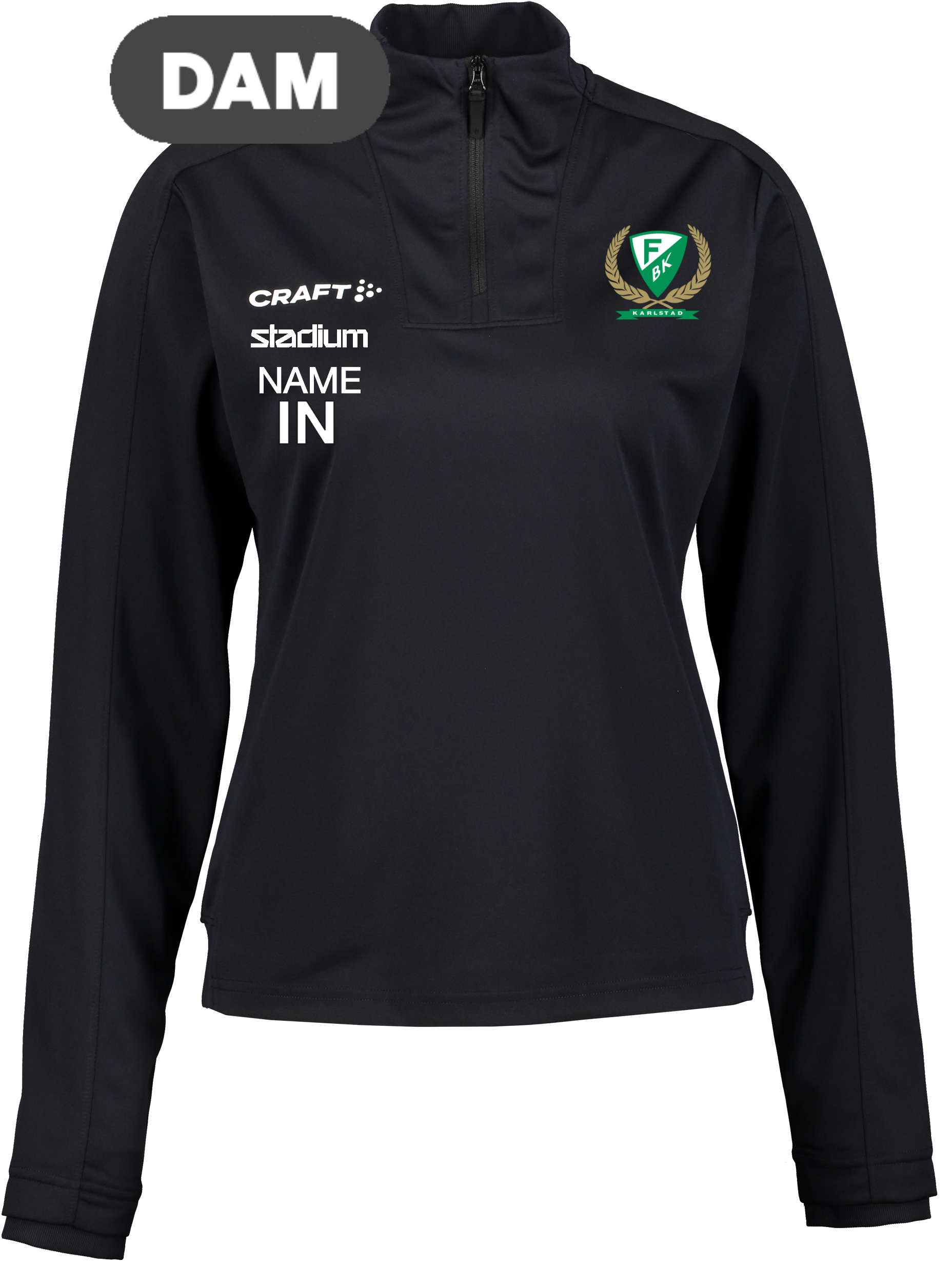 
CRAFT, 
Evolve 2.0 Half Zip W, 
Detail 1
