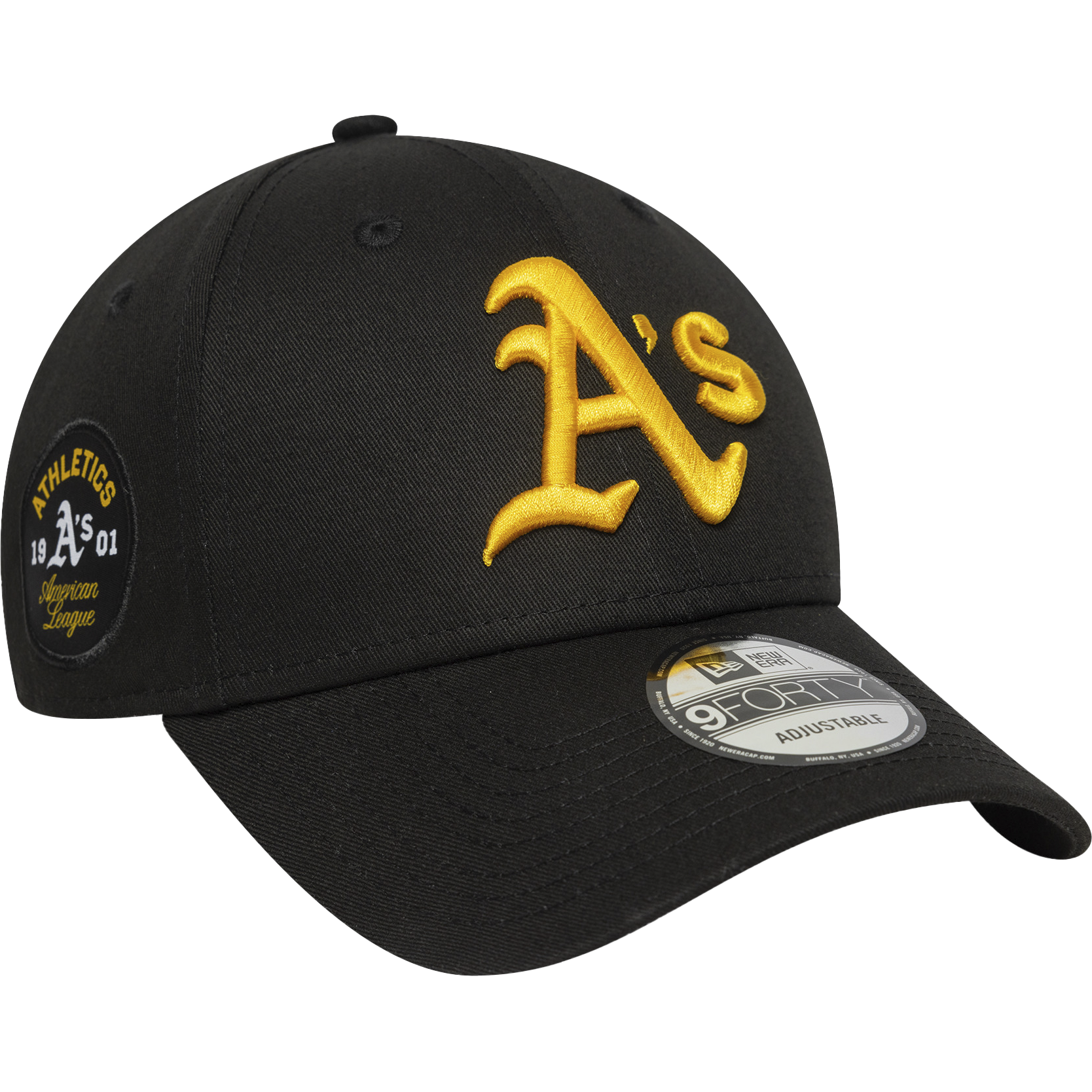 NEW ERA, Mlb Side Patch 9forty Oakath
