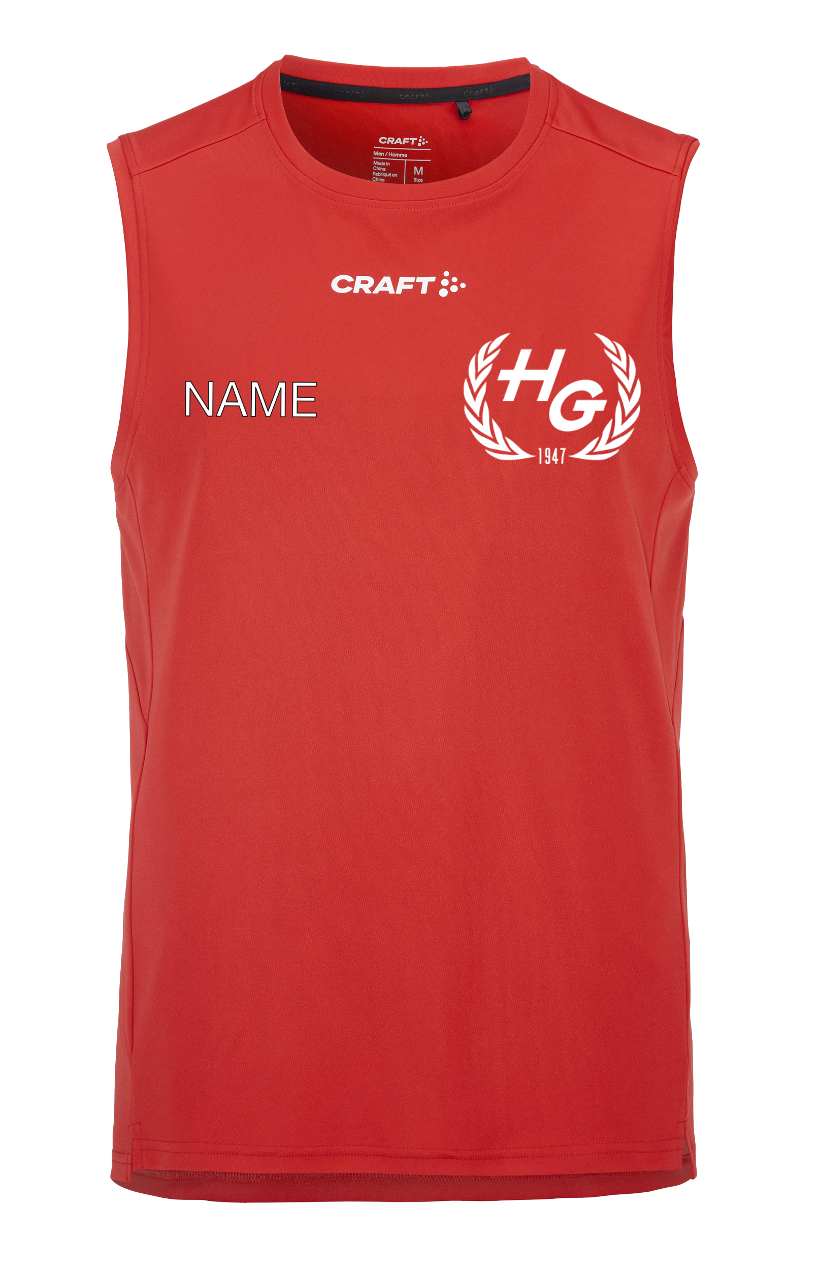 
CRAFT, 
Rush 2.0 Singlet Jr, 
Detail 1
