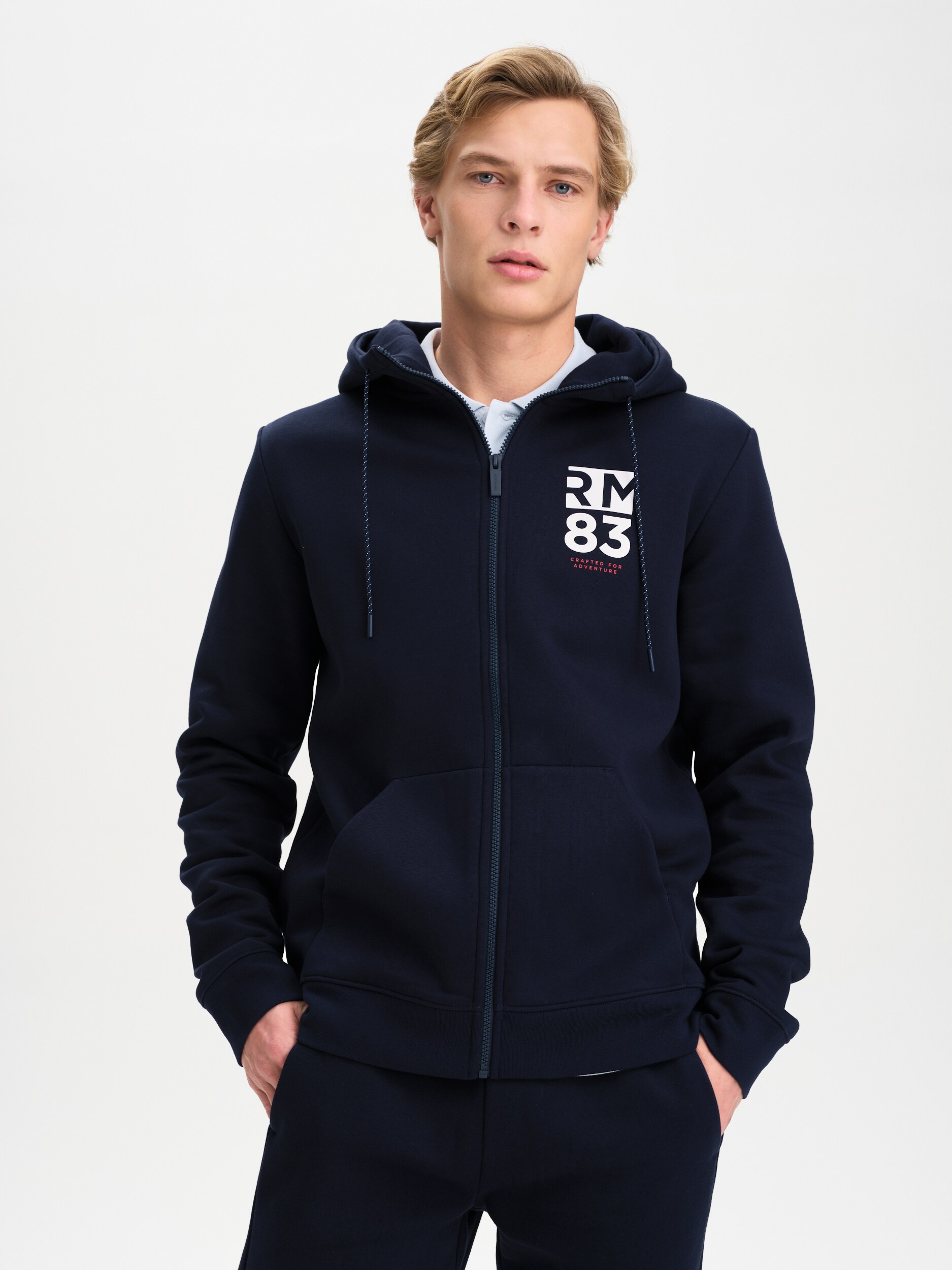 RACE MARINE, M RACE ZIP HOOD