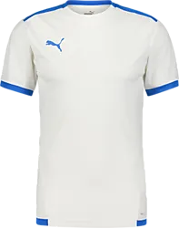 T Liga Ss Jsy - White/Blue Standard Small1x1