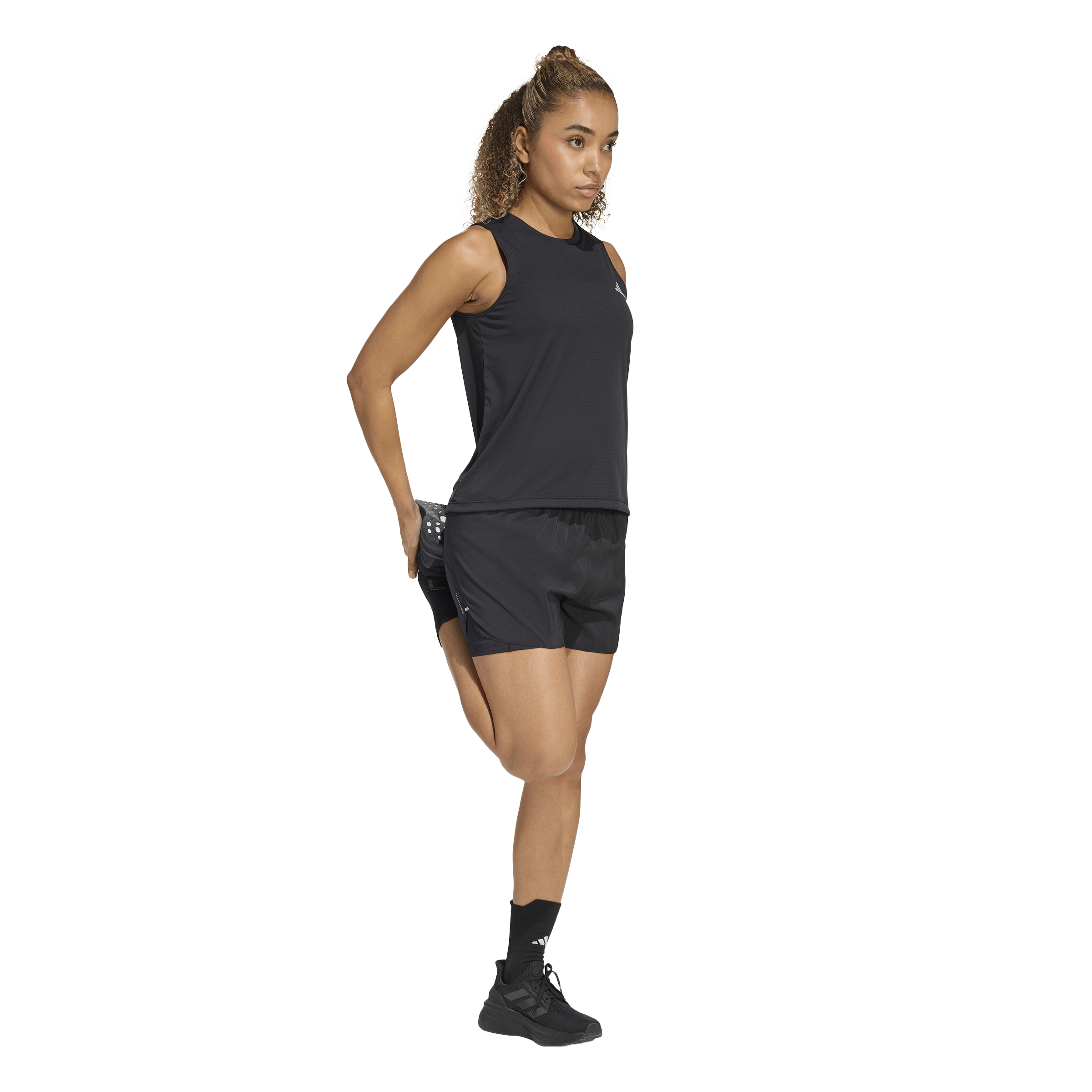 ADIDAS, W RUN ESS 2IN1 SHORTS