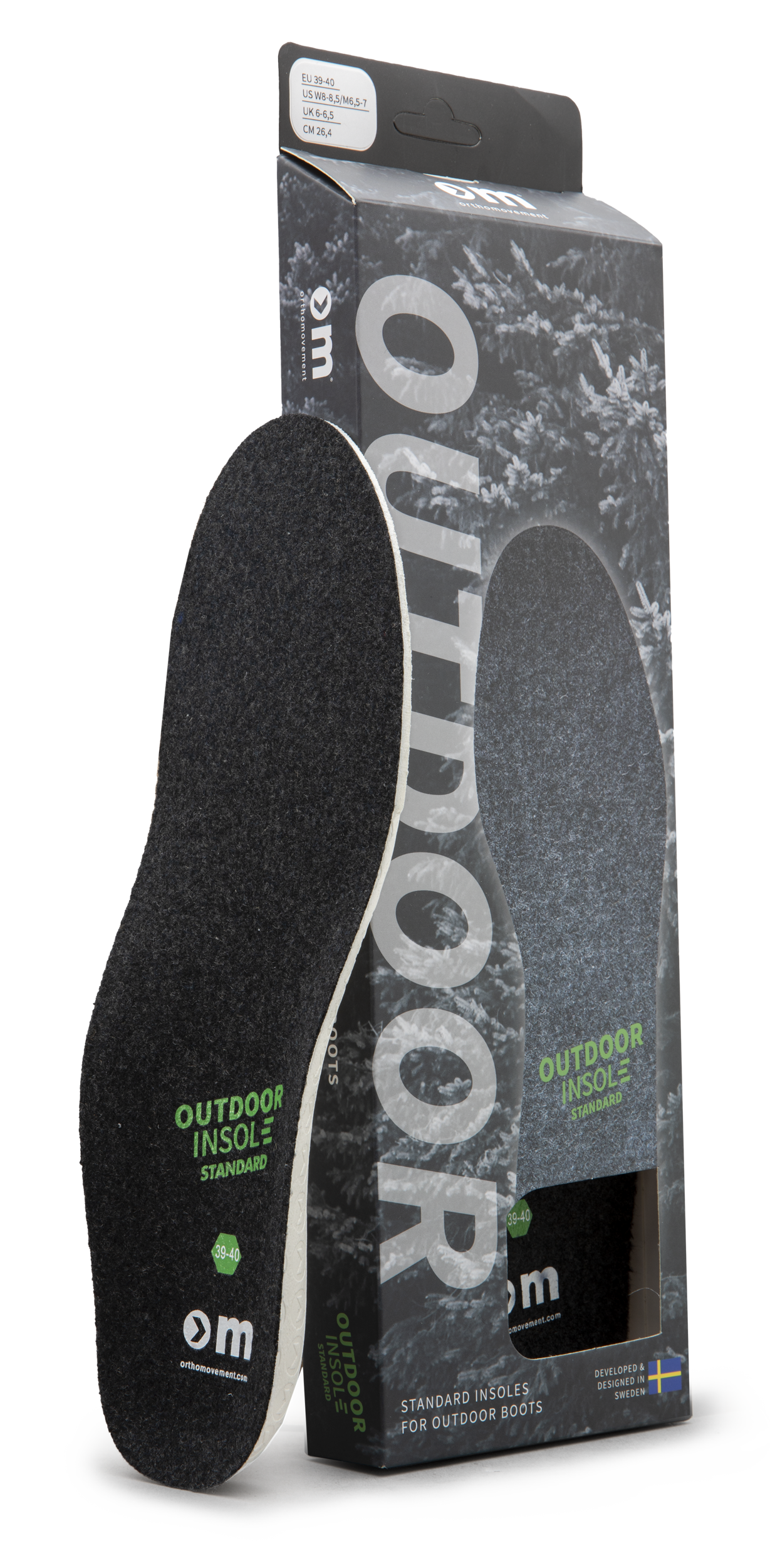 
ORTHO MOVEMENT, 
So Outdoor Insole, 
Detail 1
