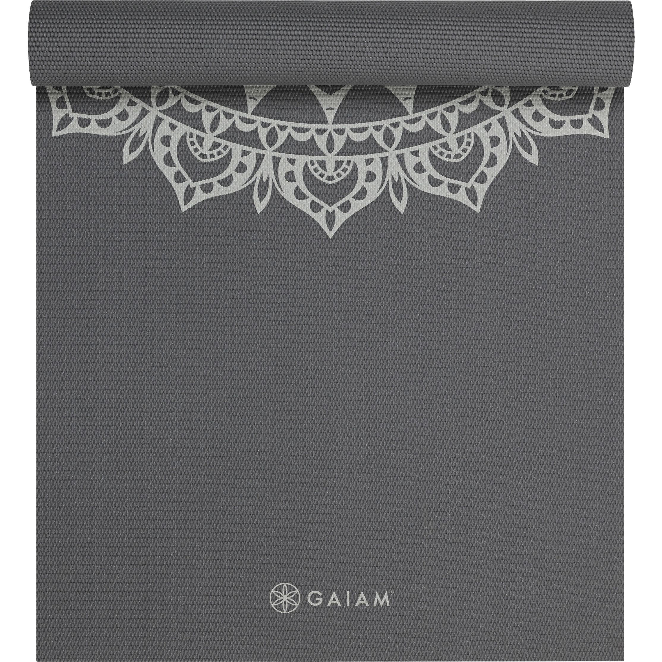 GAIAM, Printed Yoga Mat Dark Greige Marrakesh 5Mm