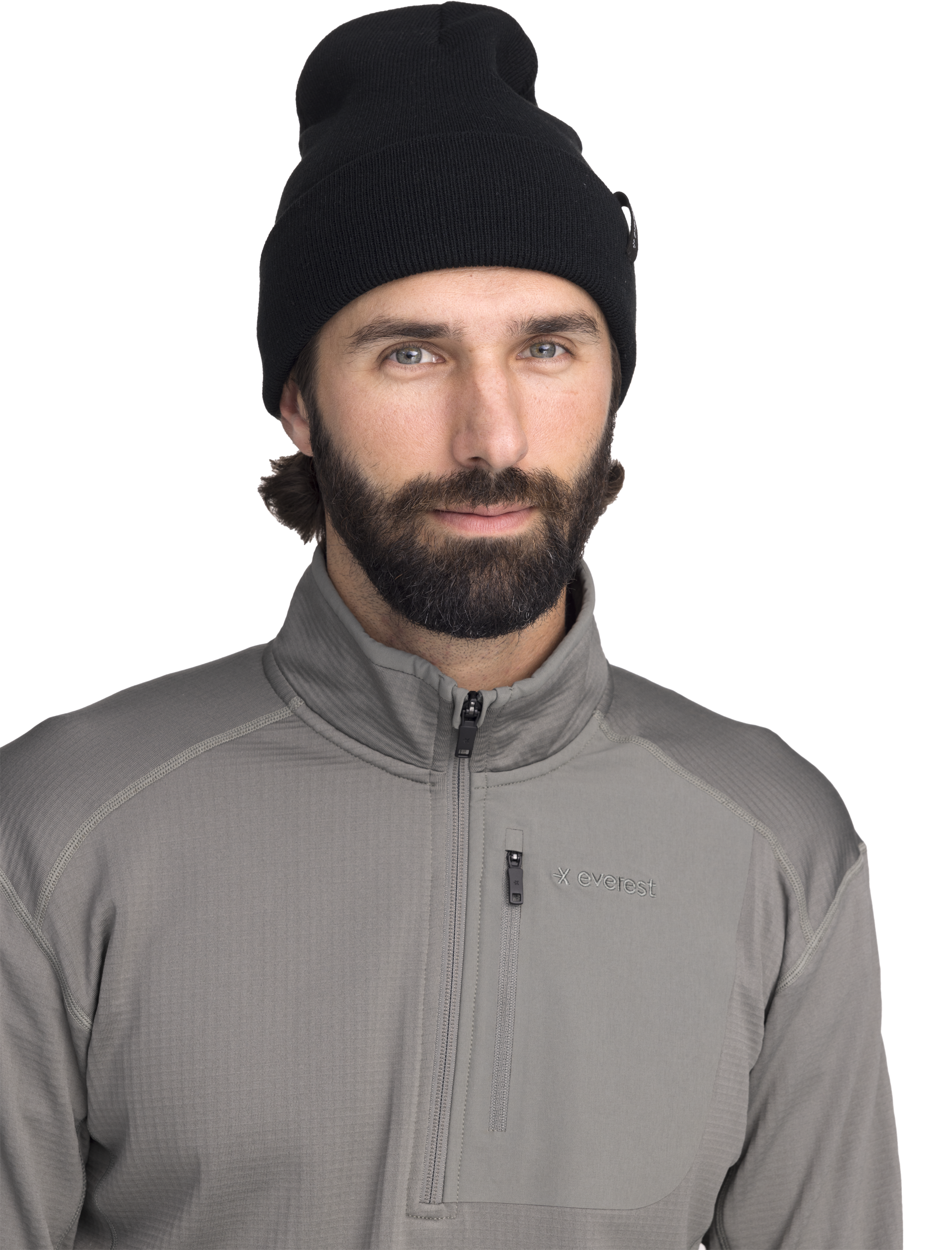 EVEREST, Structured Quarter Zip, Tekninen paita, Miesten