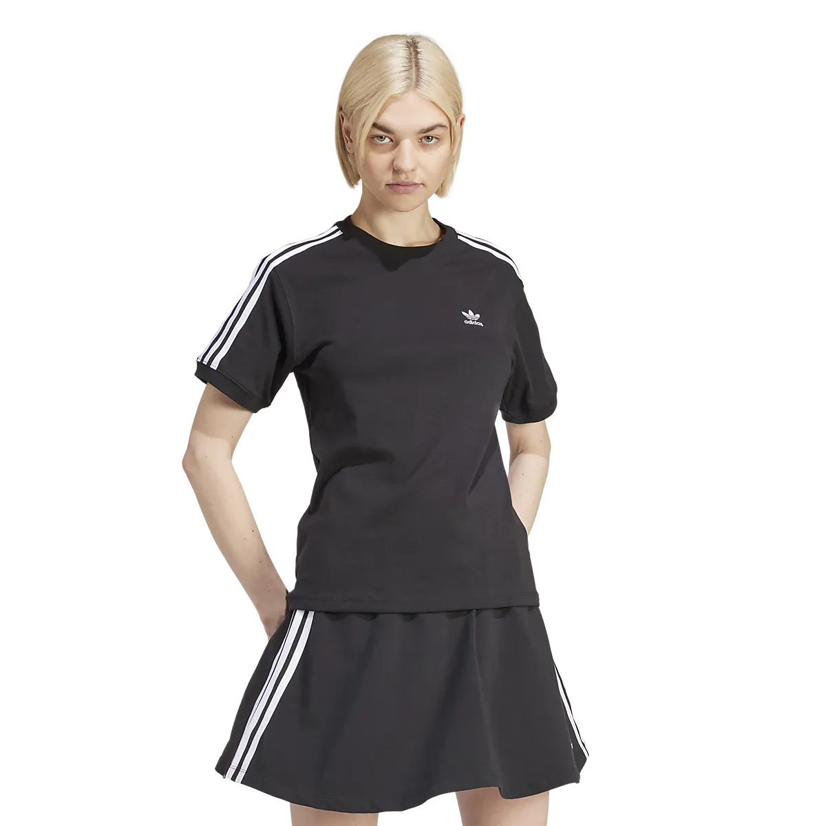 ADIDAS ORIGINALS Футболка W с 3 полосками