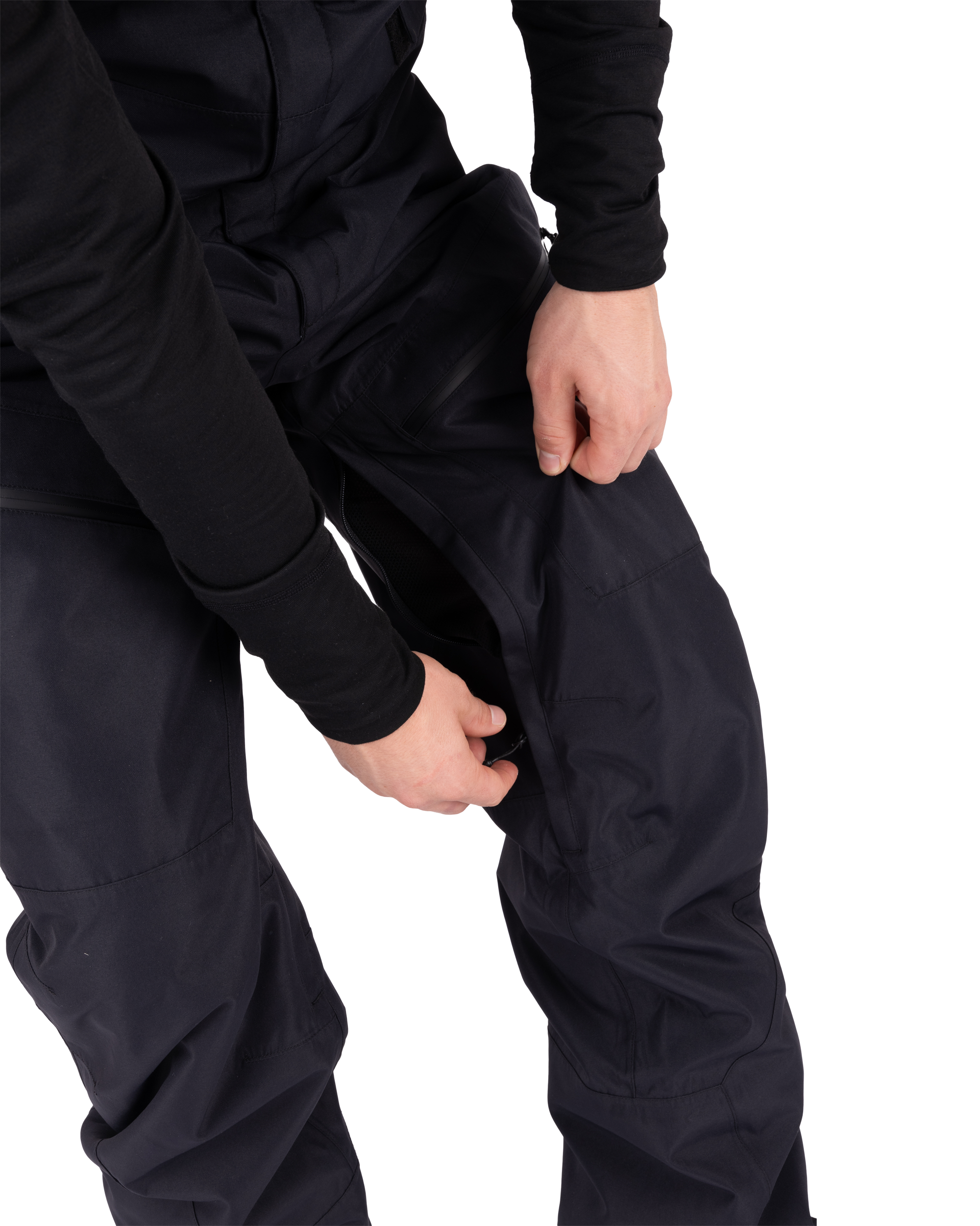 COLOUR WEAR, M Slash Bib Pants