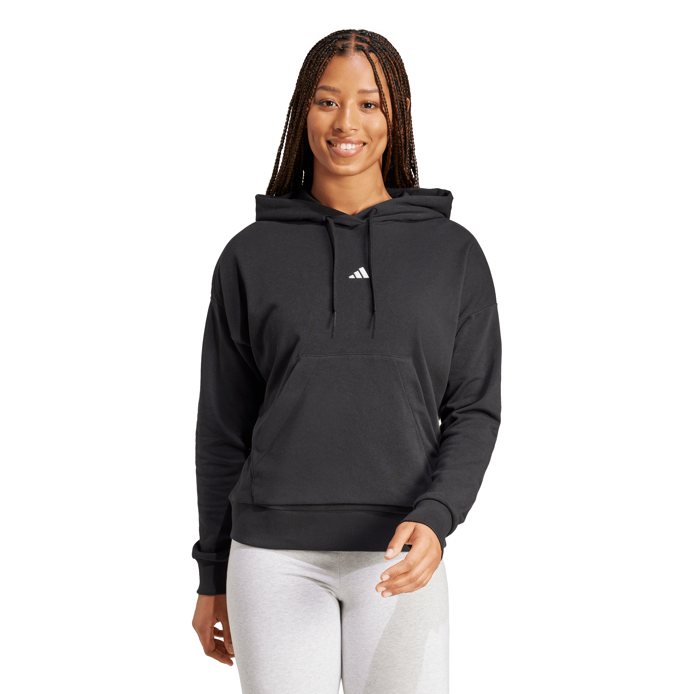 
ADIDAS, 
W Small Logo FT Hoodie, 
Detail 1
