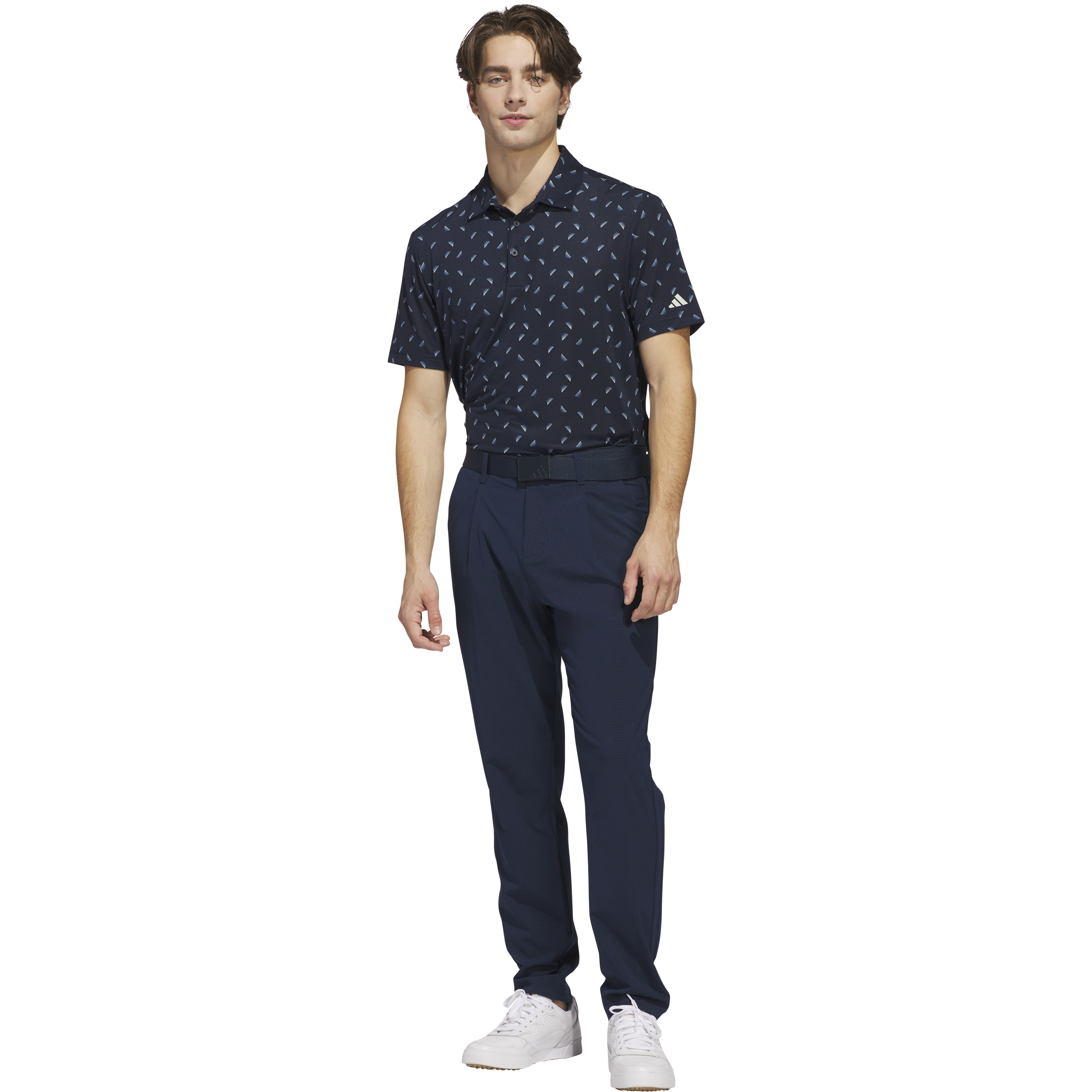 ADIDAS, M Ult Print Mesh Polo