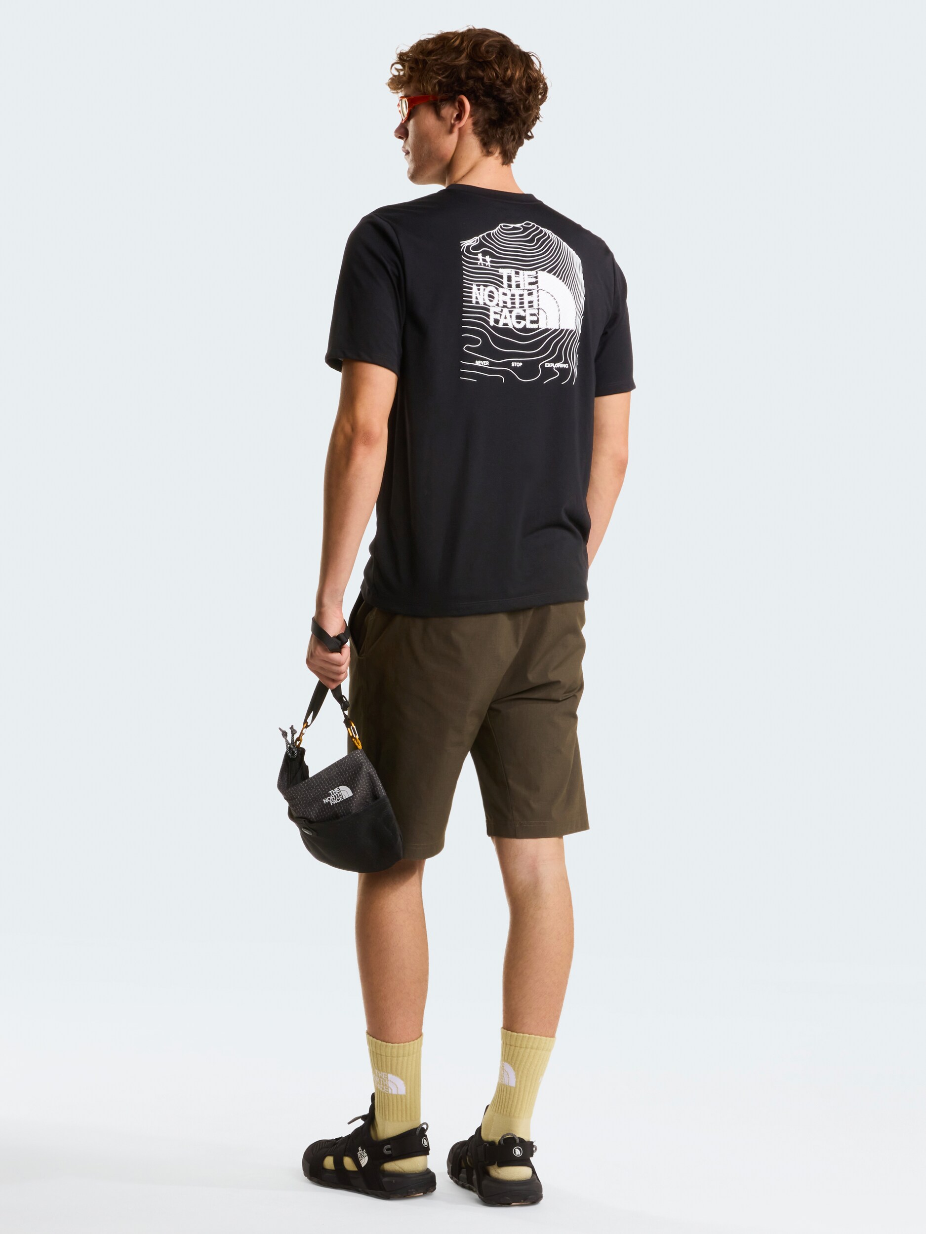 THE NORTH FACE, M BITMAP LOGO SHORT SLEEVES TEE-GRAPHIC
