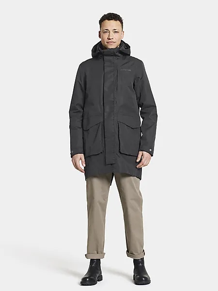 386630101101 DIDRIKSONS M Andreas Usx Parka 386630101101 DIDRIKSONS M Andreas Usx Parka Model01 Detail