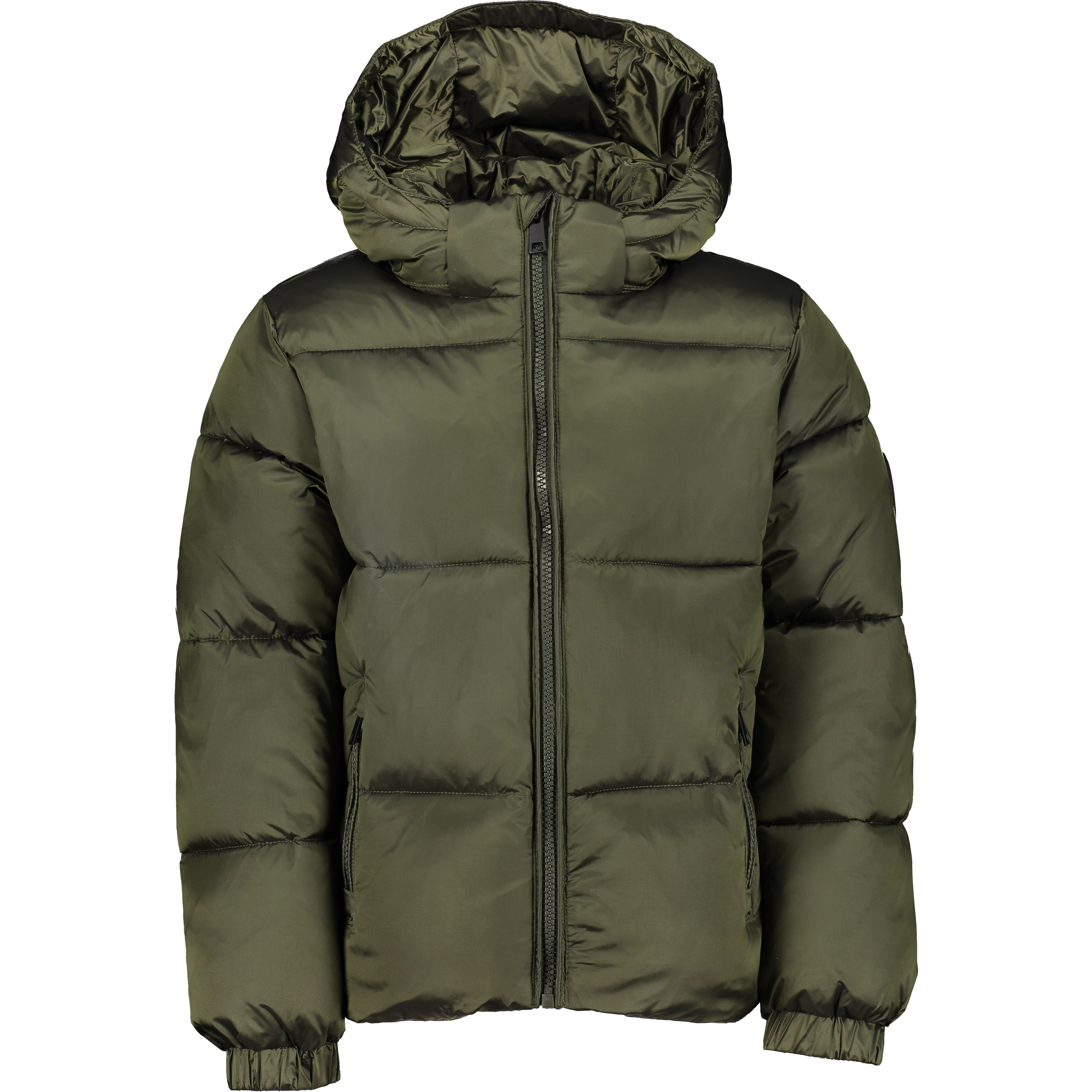 
CROSS SPORTSWEAR, 
Glossy Puffer Jkt Jr, 
Detail 1
