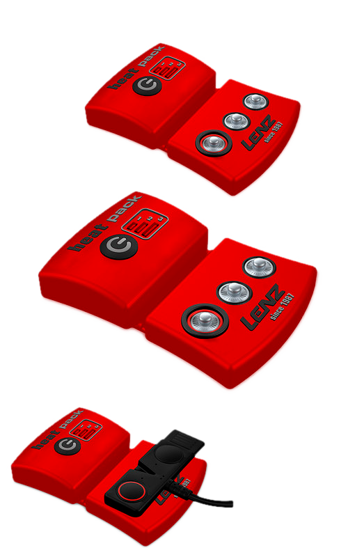 LENZ, Set Of Heat Sock 4.1 + Heat Pack 1200