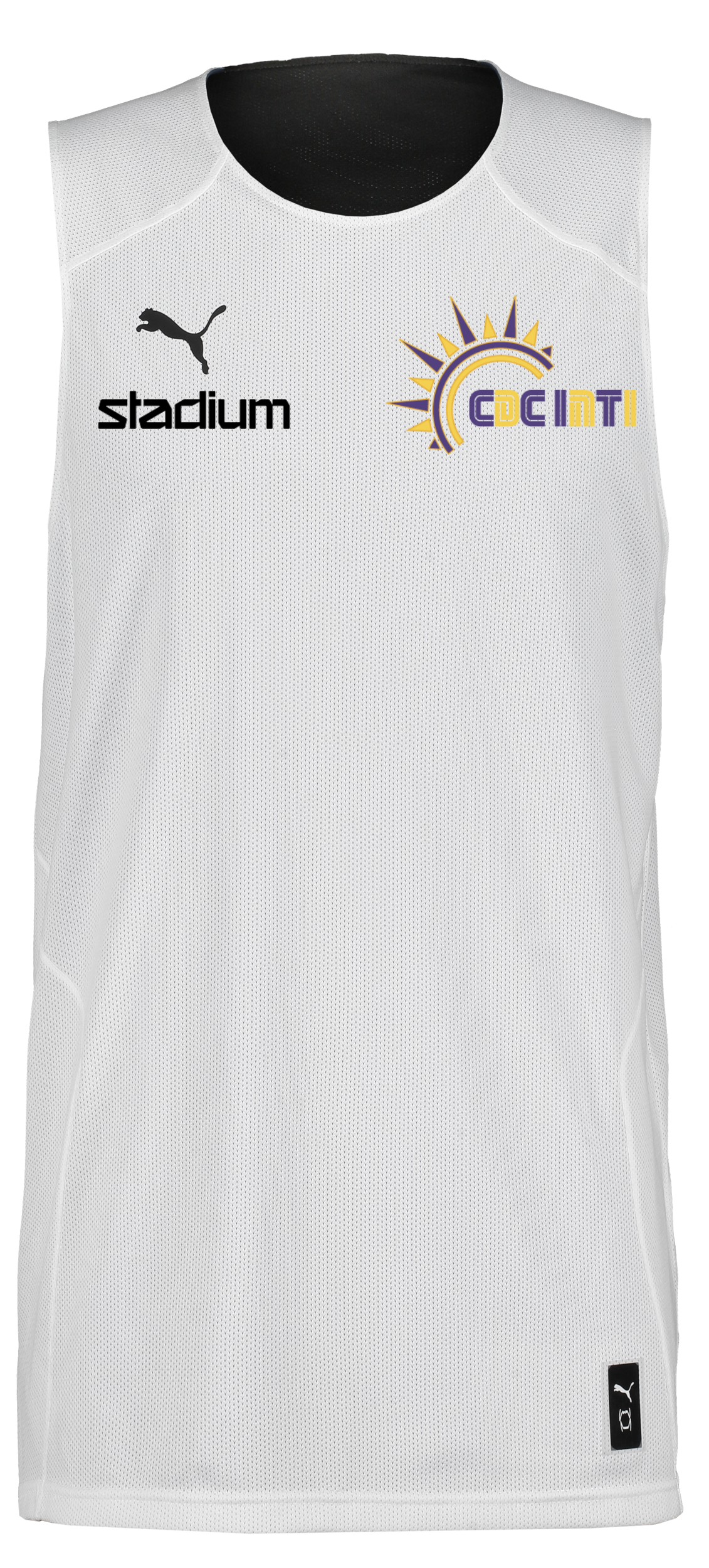 PUMA, Hoops Team Reverse Practice Jersey
