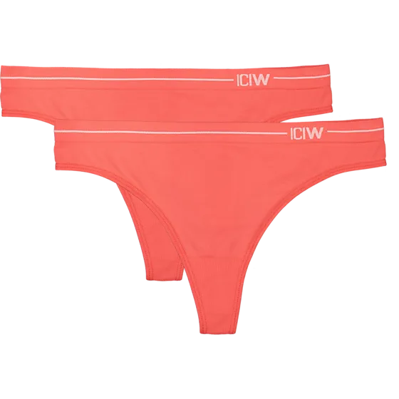 403875103101 ICANIWILL Everyday Seamless Thong 2 Pack 403875103101 ICANIWILL Everyday Seamless Thong 2 Pack Standard Detail