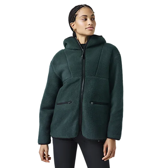 708664103101 CASALL  Pile Jacket 708664103101 CASALL Pile Jacket  Model01 Detail