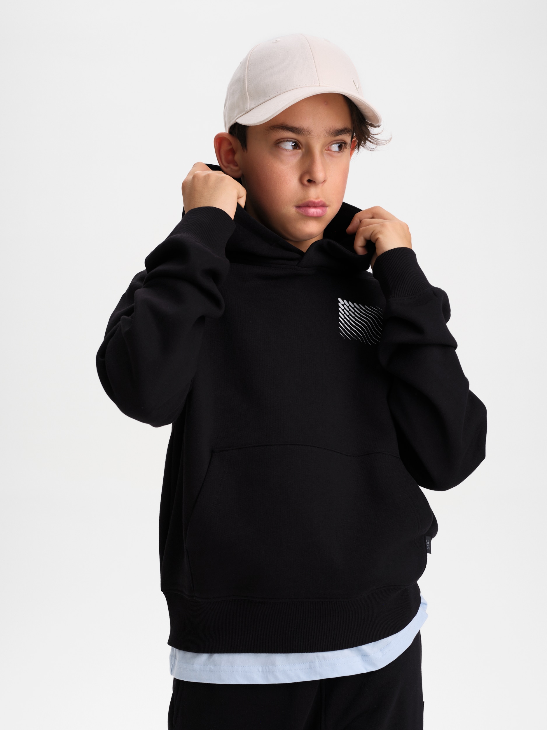 SOC, J VARSITY SWEAT HOOD