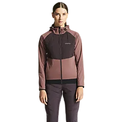 Adv Pursuit Thermal Jacket W - Rose Brn/dk Plum Model01 Small1x1