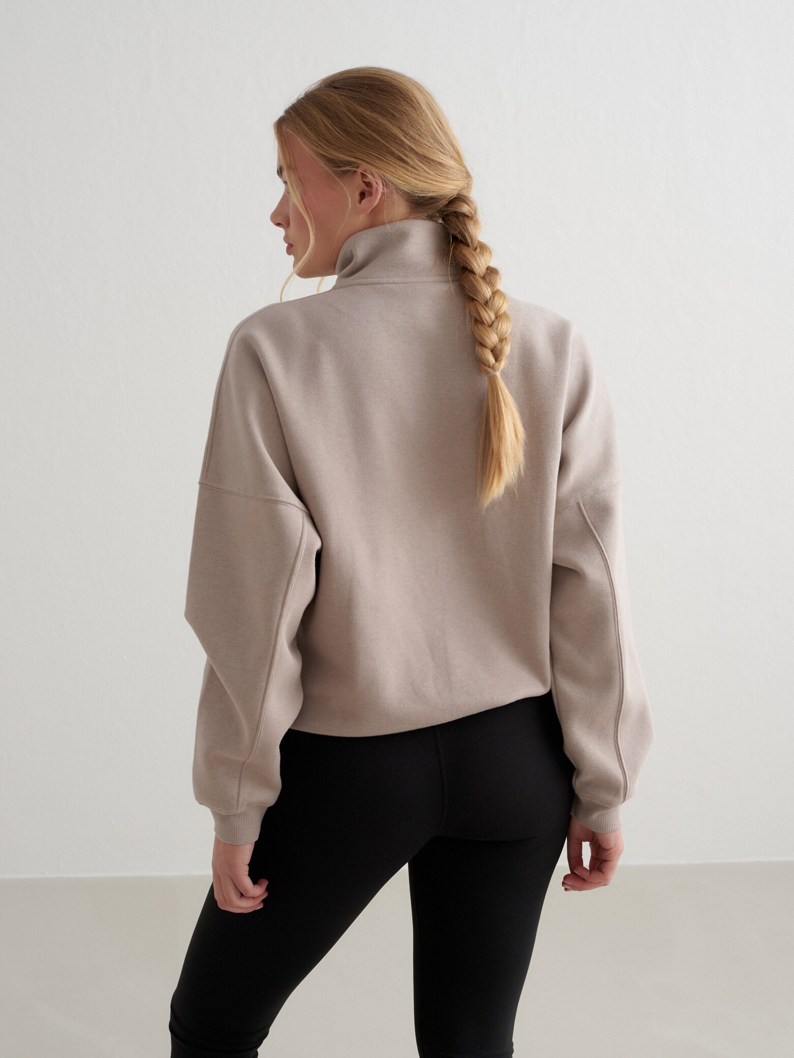 AIM&acute;N, W Varisty Sweat Half Zip