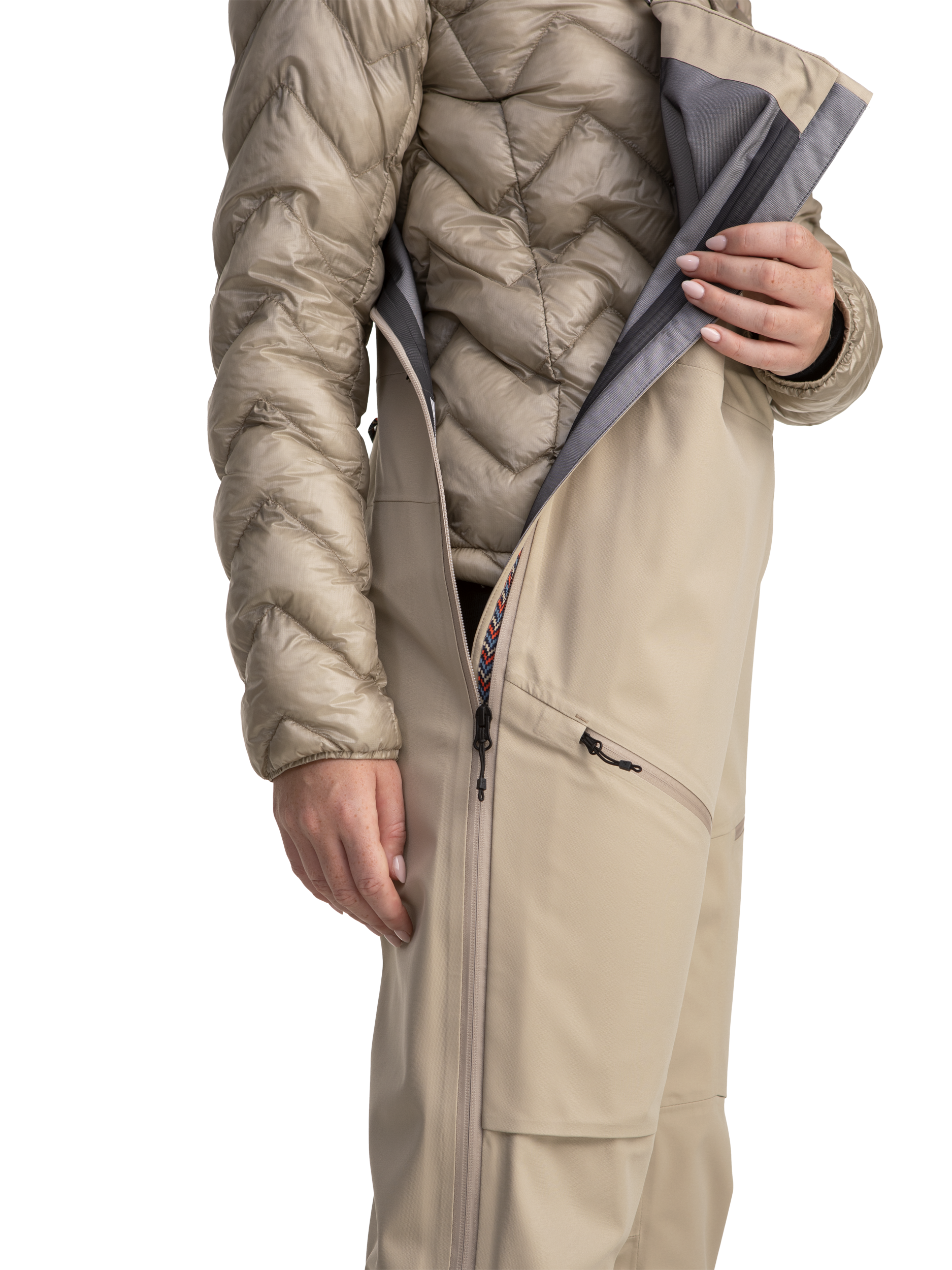 
EVEREST, 
W Icon 3L Bib Pnt, 
Detail 1
