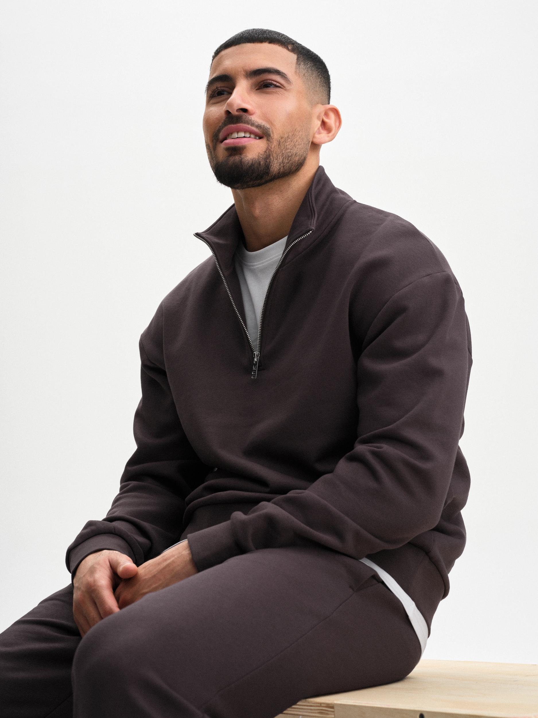 
SOC, 
M CORE HALF ZIP, 
Detail 1
