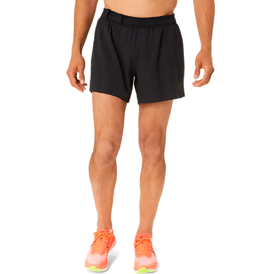 392971101102 ASICS M Metarun 5In Short 392971101102 ASICS M Metarun 5In Short Model01 Detail