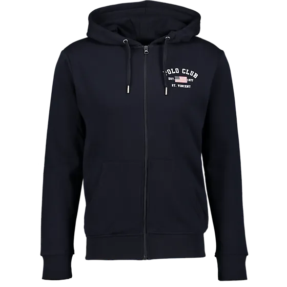 708113101101 ST VINCENT POLO CLUB  Charles Zip Hood M 708113101101 ST VINCENT POLO CLUB Charles Zip Hood M  Standard Detail