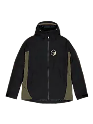 Ansel 2l Shell Jacket - Black/Olive Standard Small1x1