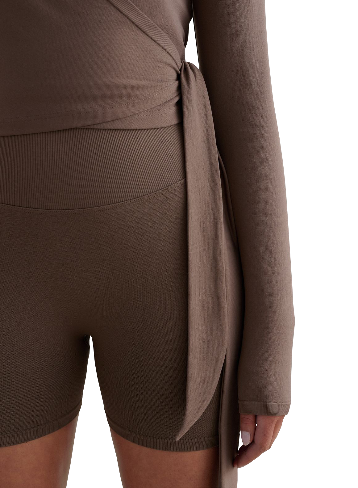 AIM&acute;N, Shape Seamless Wrap Long Sleeve