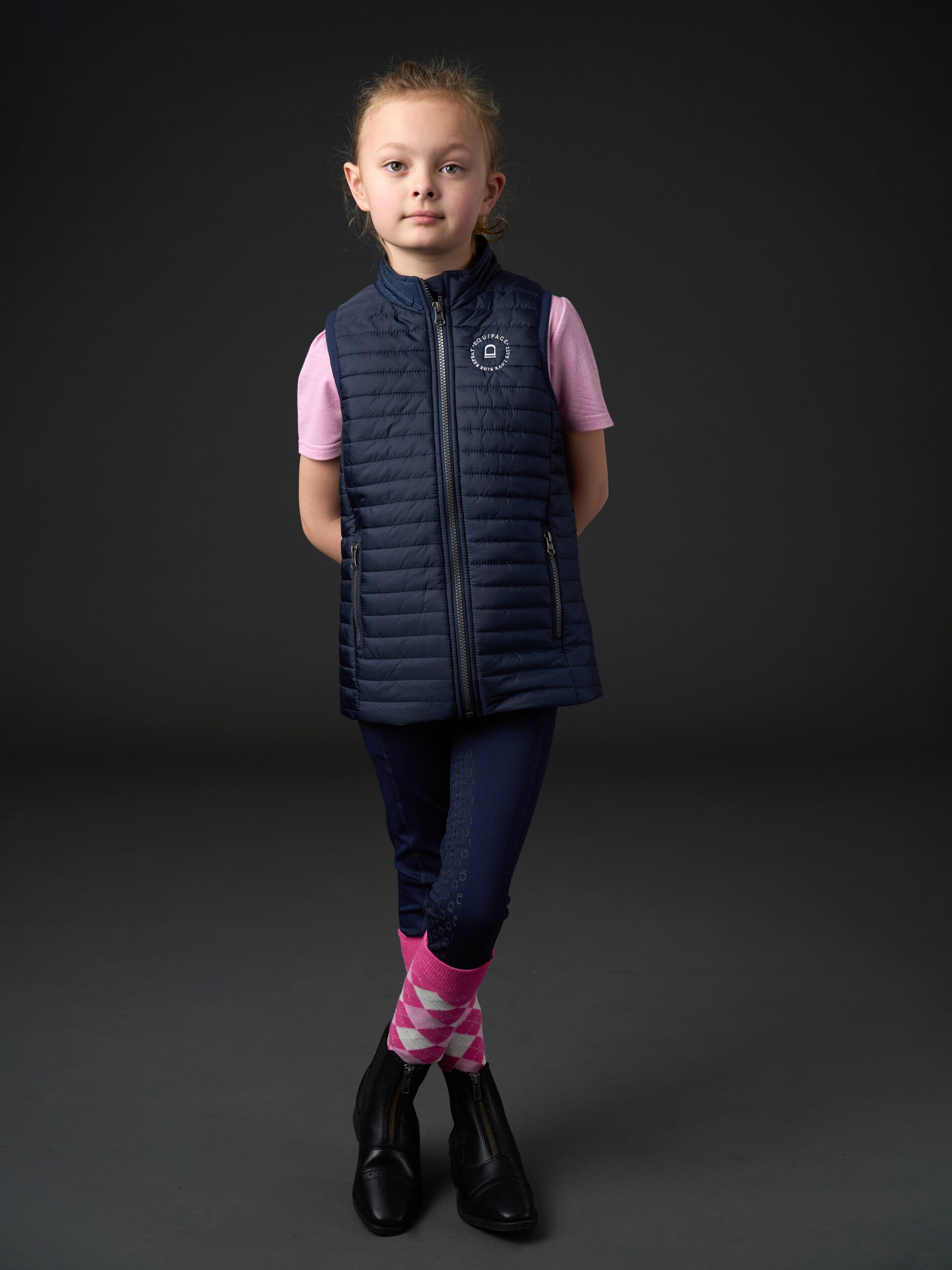 
EQUIPAGE, 
TATE RIDING VEST, 
Detail 1
