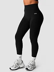 SMOOTH SEAMLESS TIGHTS W - BLACK Model01 Small1x1