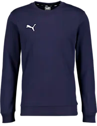 T Goal Cas Crew Sweat - Puma Navy Standard Small1x1