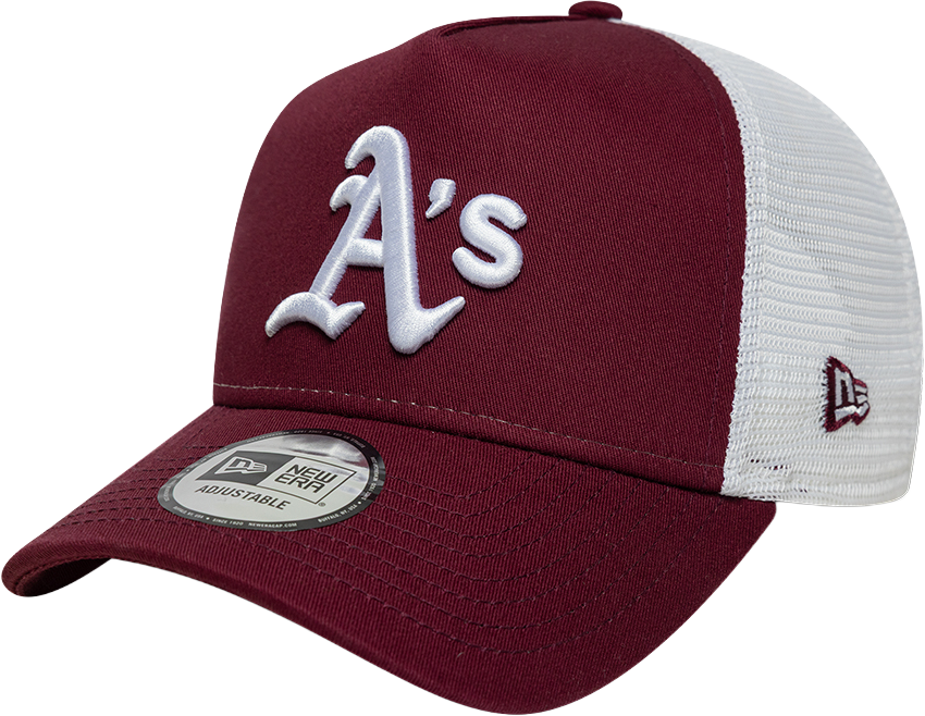
NEW ERA, 
League Ess Trucker Oakland Athletics, 
Detail 1
