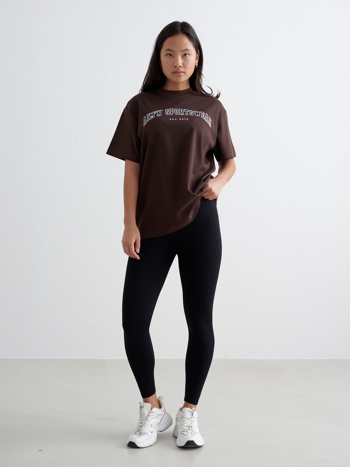 AIM&acute;N, W VARSITY BOYFRIEND T-SHIRT