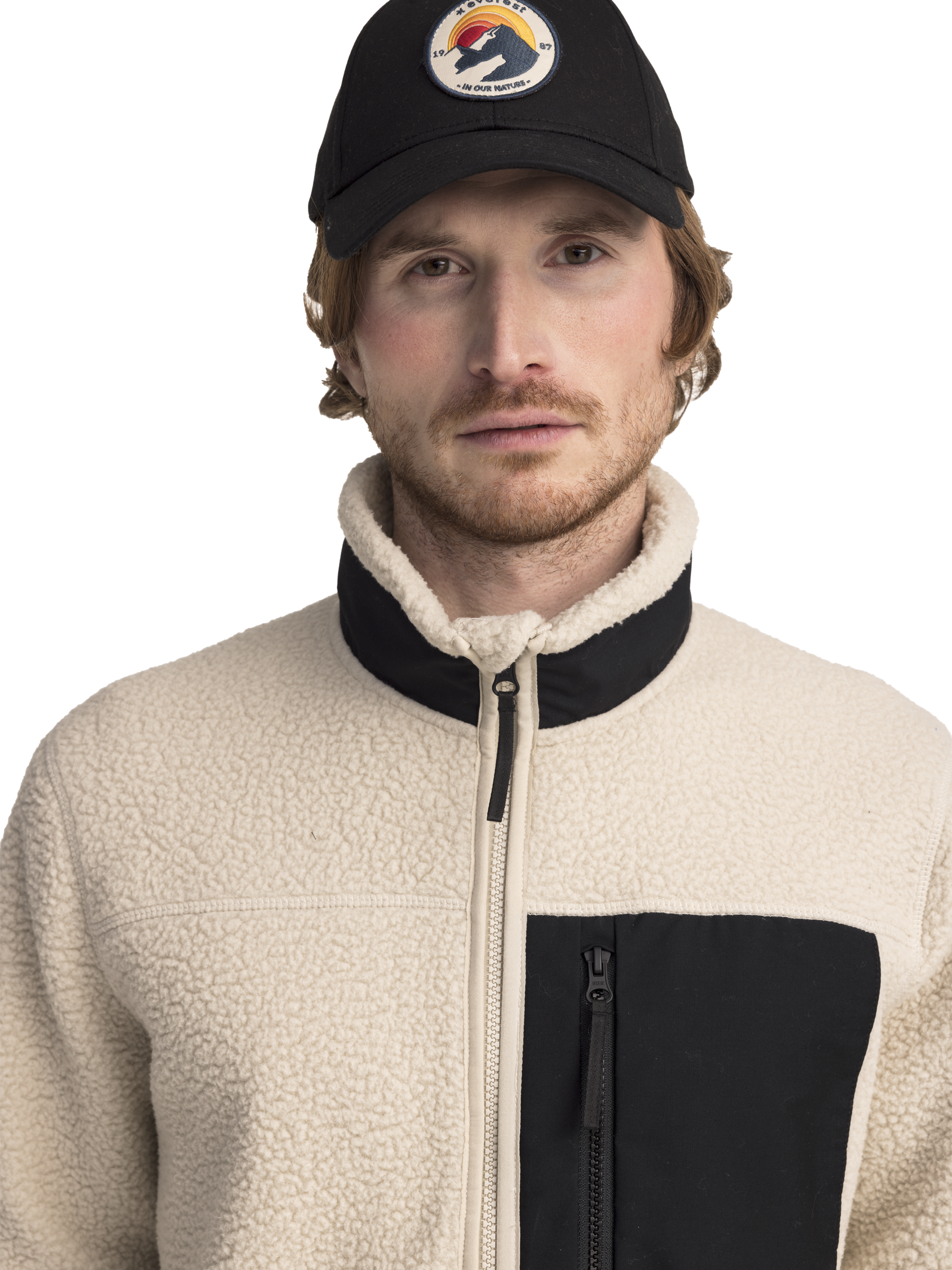 EVEREST, M Pile Shirt Retro