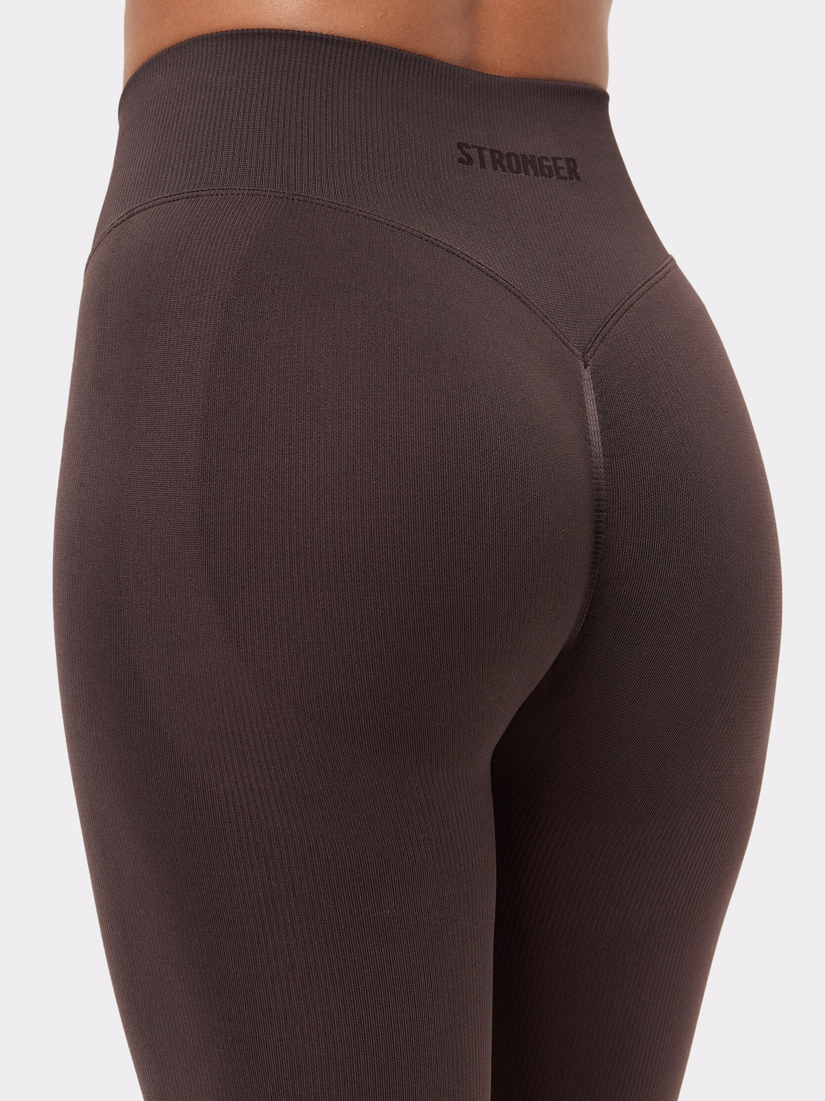 STRONGER, RIB CONTOUR SEAMLESS LEGGINGS