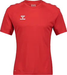 Core Xk Poly Tee Ss Jr - True Red Standard Small1x1
