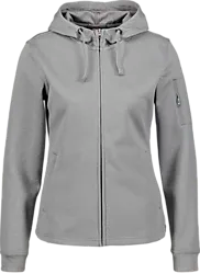 Basic Active Hoody Fz W - Grey Melange Standard Small1x1