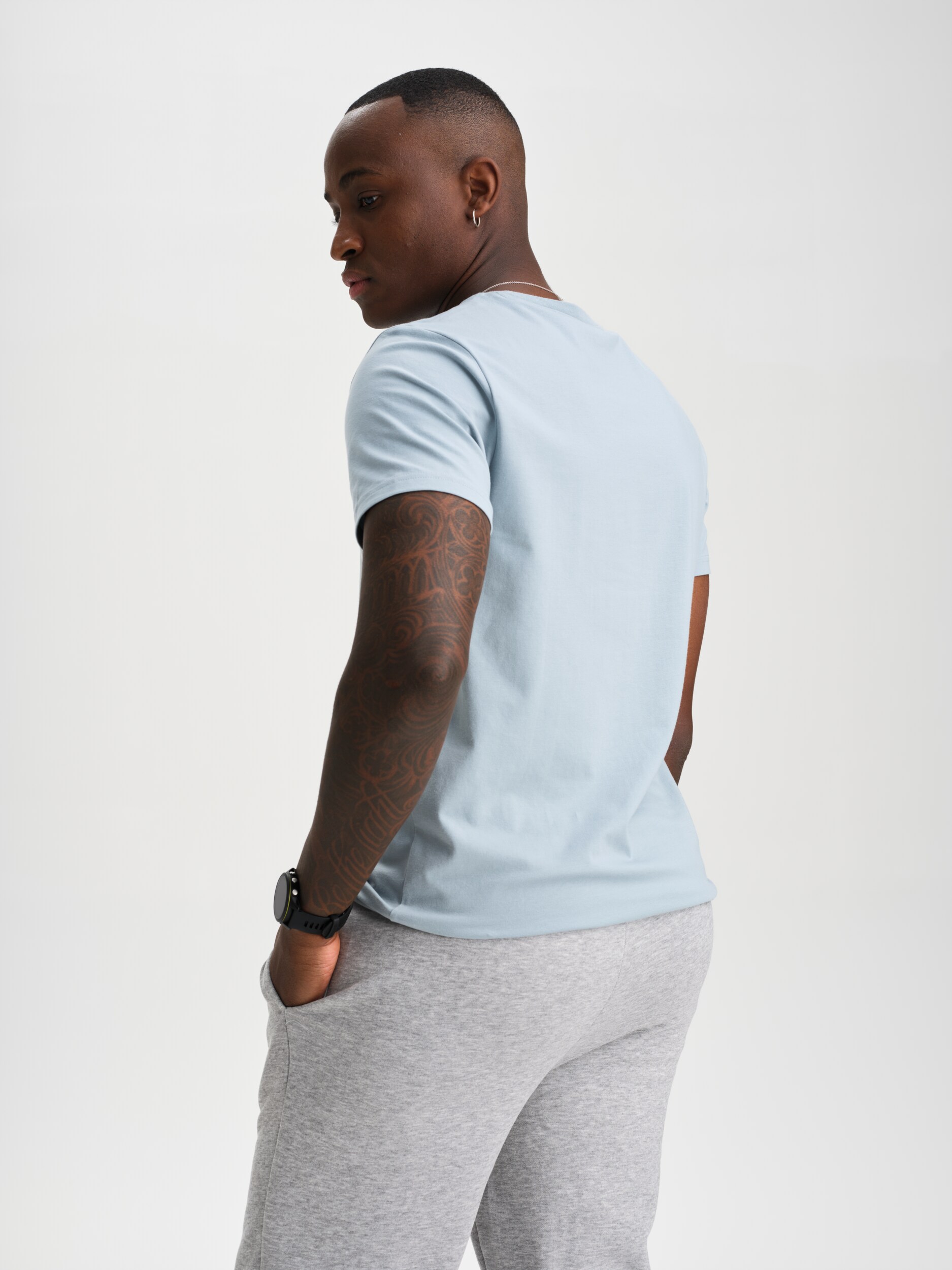 SOC, M SLIM FIT R-NECK TEE