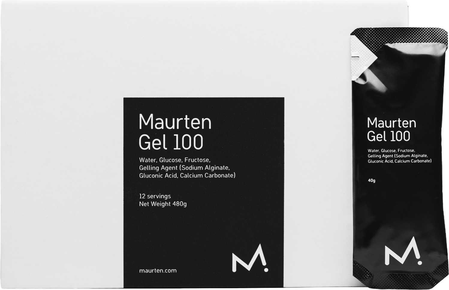 
MAURTEN, 
GEL 100 BOX OF 12, 
Detail 1
