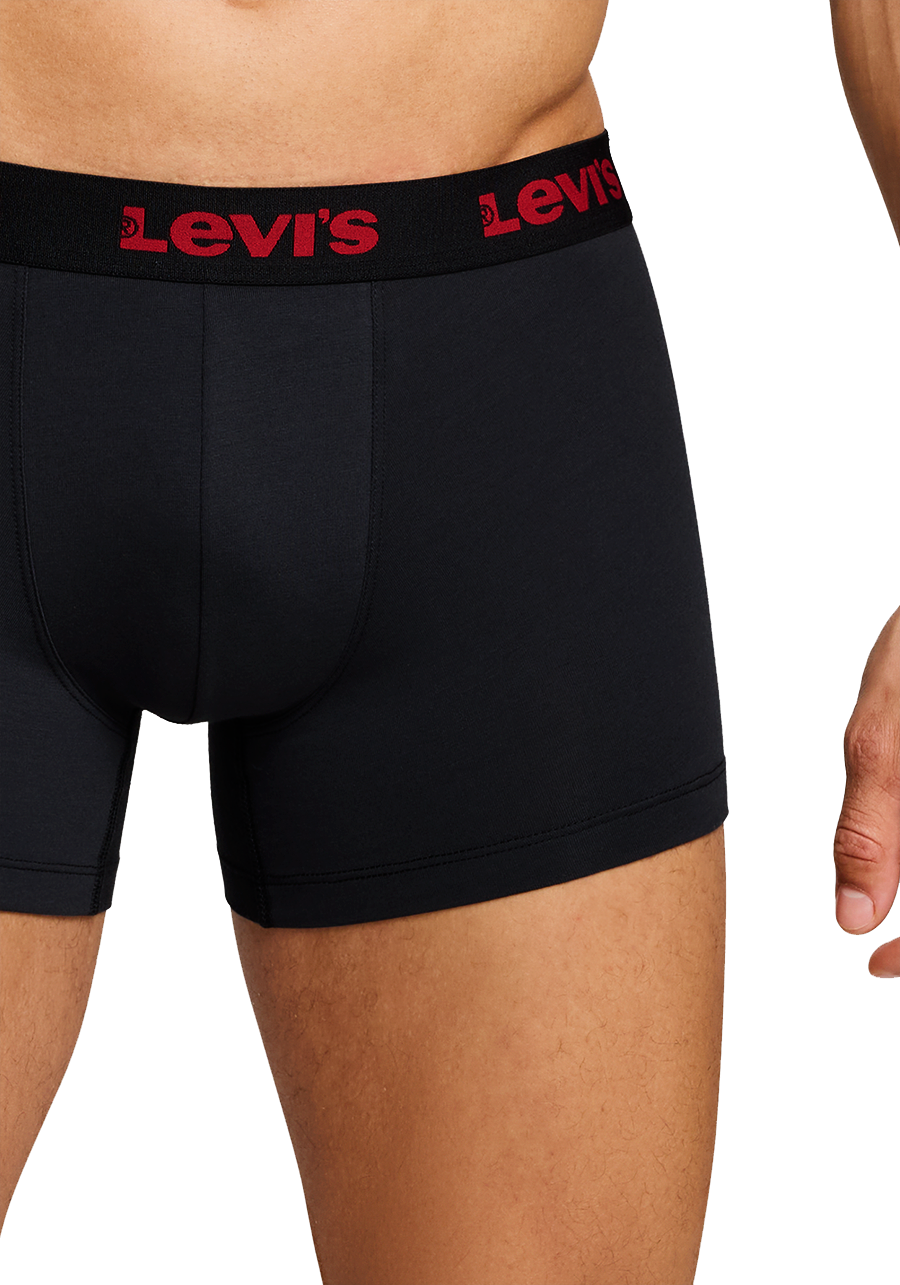 LEVI&acute;S, M REPEAT LOGO BOXER BRIEF 2P